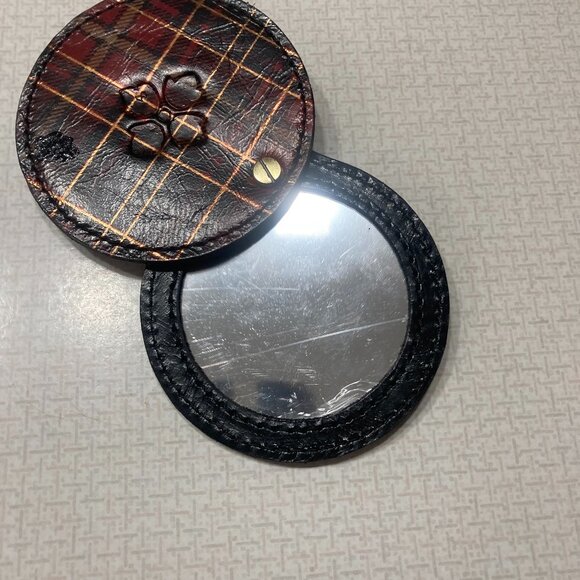 EUC Patricia Nash Tartan Leather set; Crossbody, Matching wallet and Mirror - Picture 15 of 15
